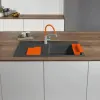 Chậu rửa bát Blanco SITY XL 6 Orange Rock Grey