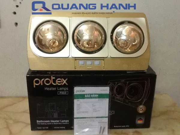 Đèn sưởi nhà tắm Protex PX03