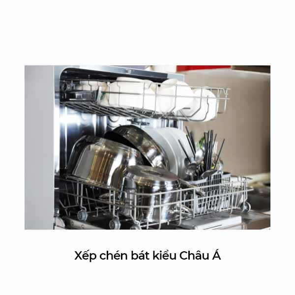 Máy rửa chén bát có sấy khí nóng Texgio H595DT08S