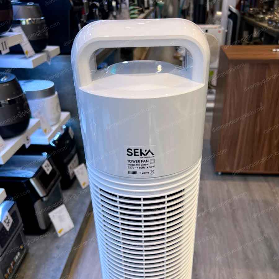 Ảnh thực tế Quạt Tháp Seka FSK-2286W 35W Có Điều Khiển