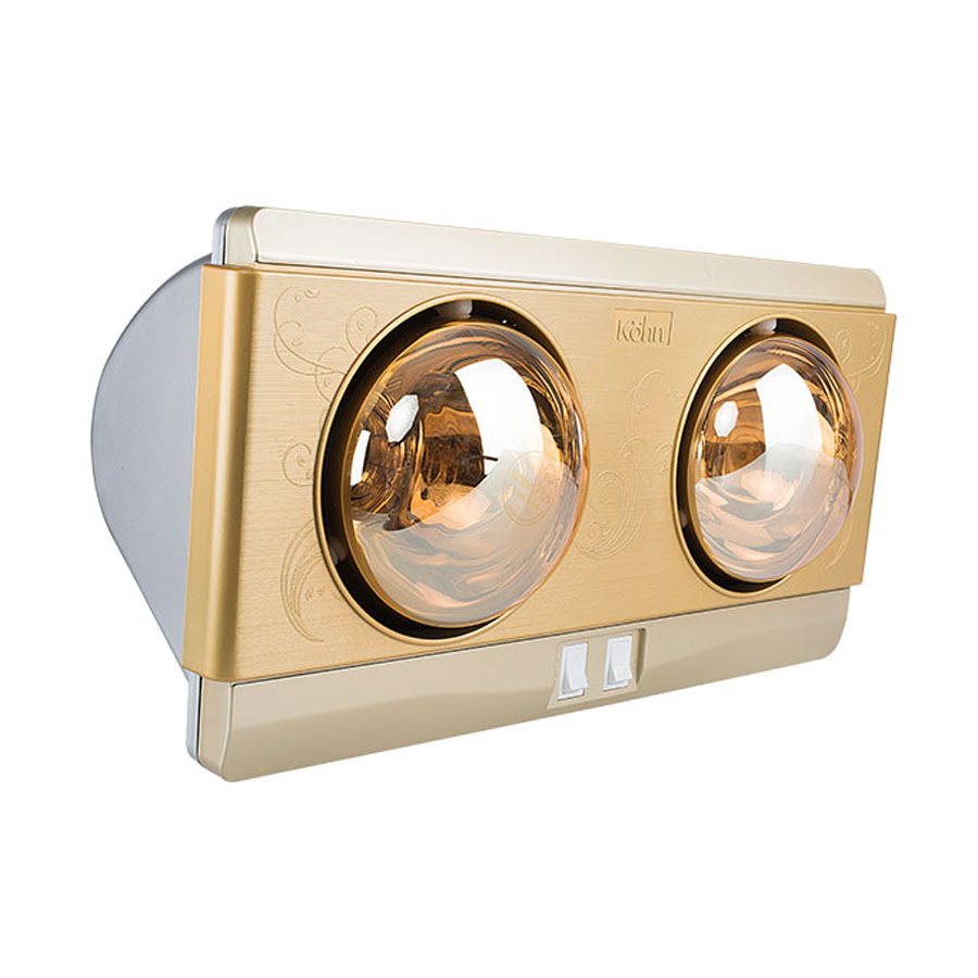 Đèn sưởi nhà tắm  Kohn KP02G 2 bóng