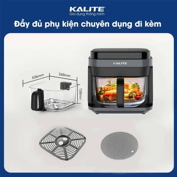 Nồi chiên không dầu KALITE KL6000
