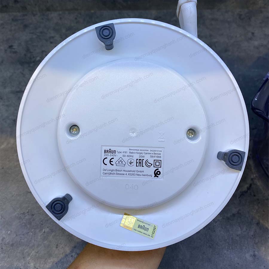 Ảnh thực tế Máy vắt cam Braun MPZ9