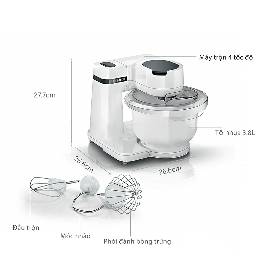 Máy xay trộn đa năng BOSCH MUMS2AW00