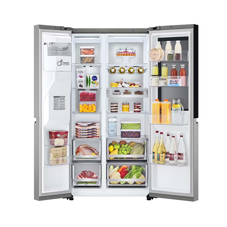Tủ lạnh LG Inverter 635 lít Side By Side InstaView GR-G257SV