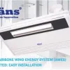 Quạt mát âm trần điều khiển Hans H20R