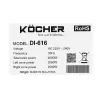 Bếp từ đôi Kocher DI-616