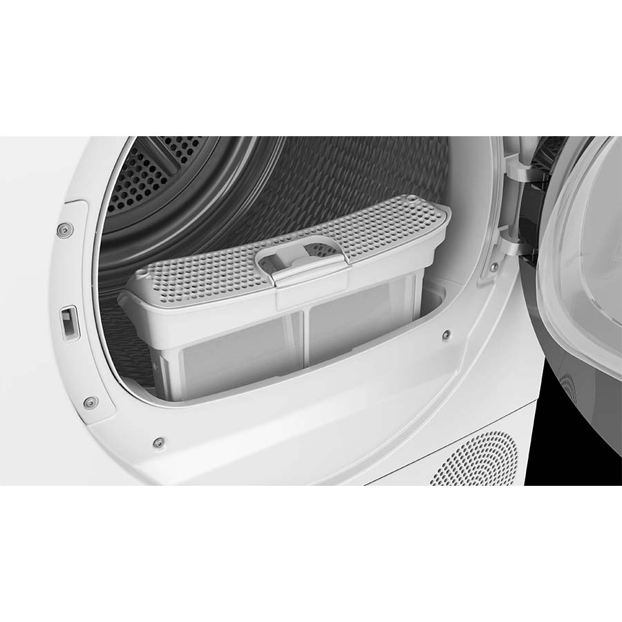 Máy sấy bơm nhiệt Bosch WQB245B0SG 9KG Series 8