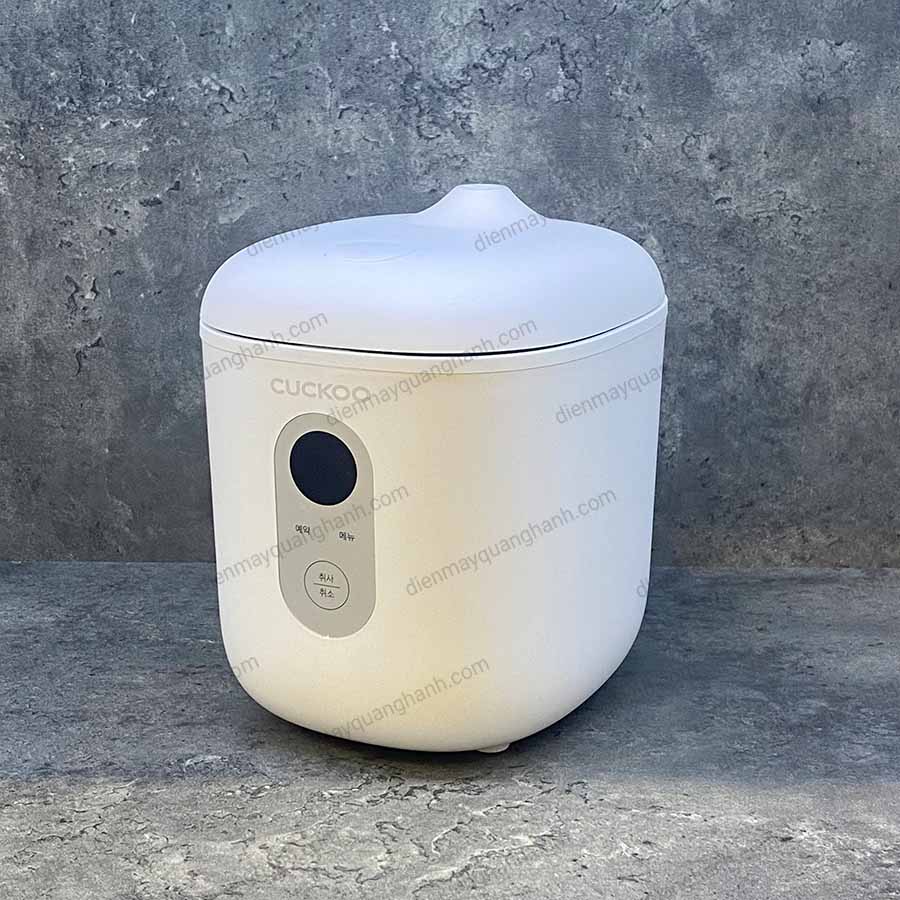 Ảnh thực tế Nồi cơm điện Cuckoo mini CR-0255MW dung tích 0.36 Lít