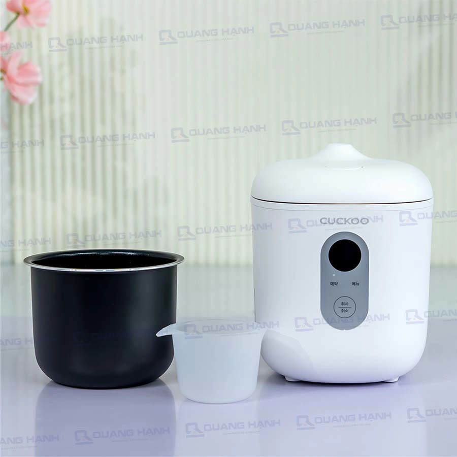 Ảnh thực tế Nồi cơm điện Cuckoo mini CR-0255MW dung tích 0.36 Lít
