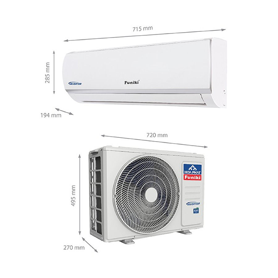 Điều hòa Funiki 12000BTU 1 chiều inverter HIC12TMU