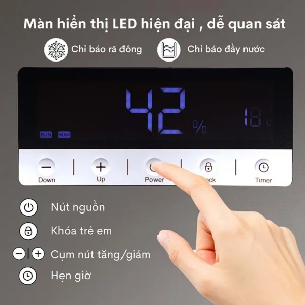 Máy hút ẩm công nghiệp FUJIHAIA DH138B 138L/ngày