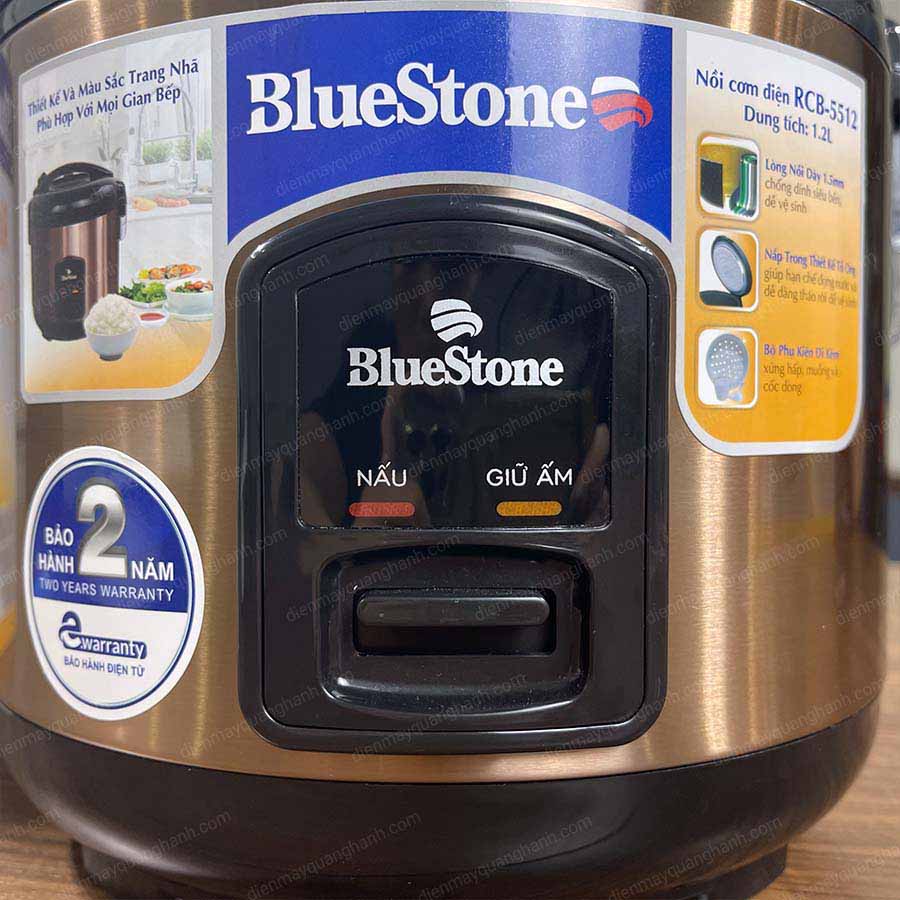 Ảnh thực tế Nồi cơm điện 1.2 lít Bluestone RCB-5512
