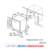 Máy rửa bát Bosch SMV6ZCX42E