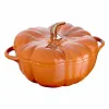 Nồi bí ngô Staub màu nâu vàng 28cm (B)