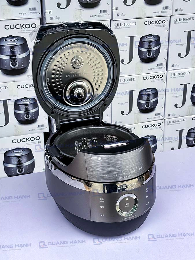 Ảnh thực tế Nồi cơm điện cao tần áp suất Cuckoo CRP-JHR1060FD dung tích 1.8 Lít