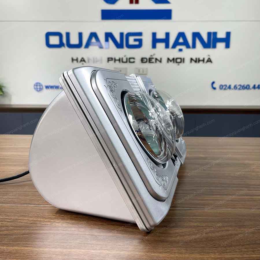 Ảnh thực tế Đèn sưởi nhà tắm Hans 2 bóng H2B