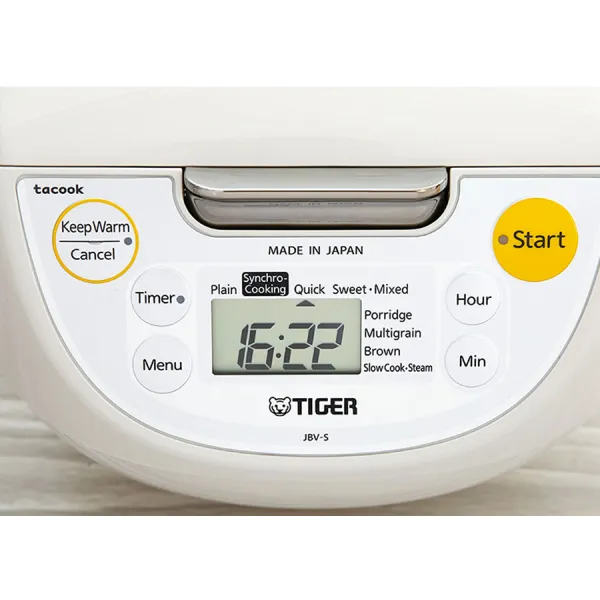 Nồi cơm điện tử Tiger JBV-S10W 1 lít