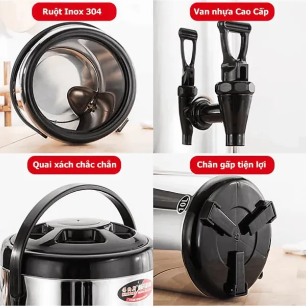 Bình giữ nhiệt chân không BGN-8