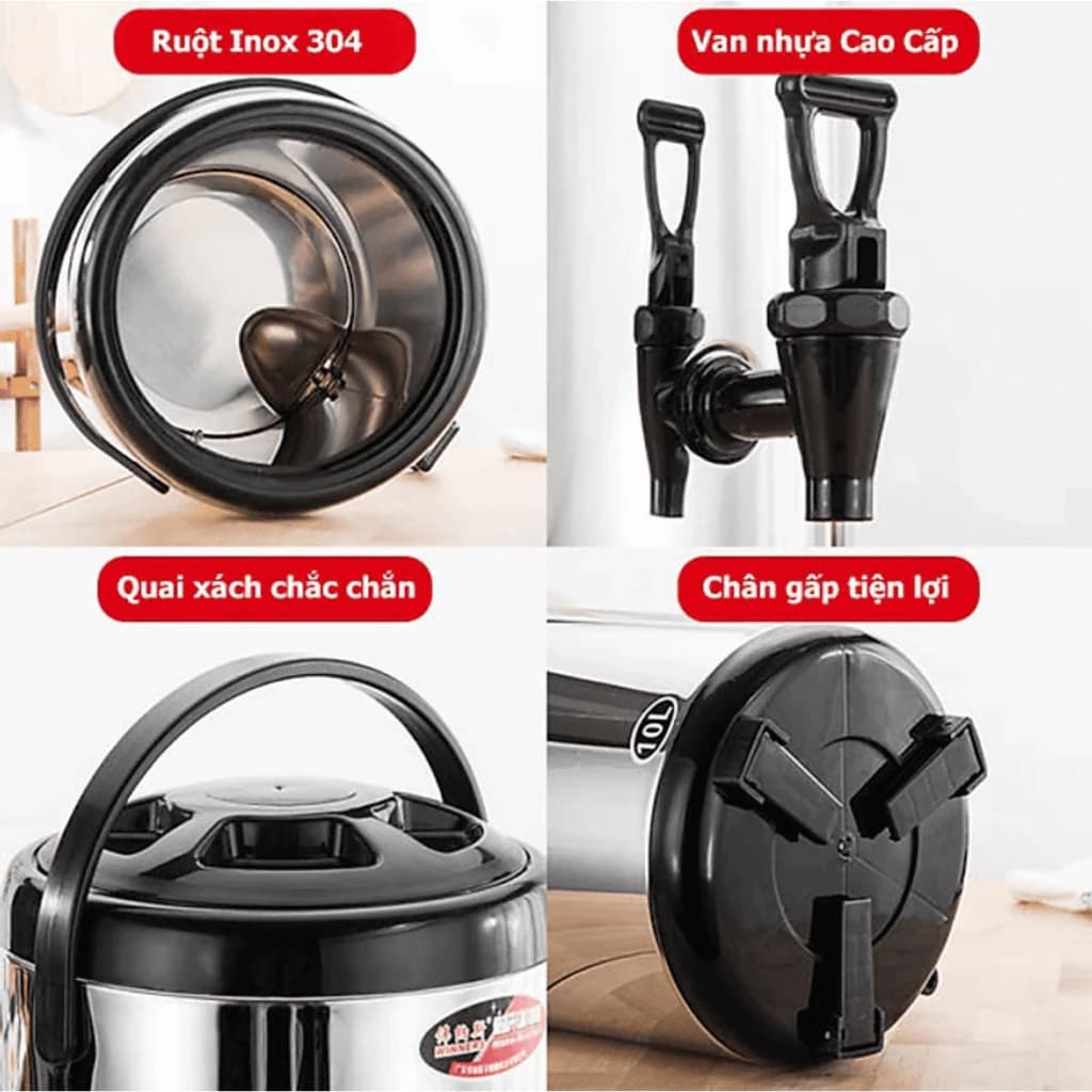 Bình giữ nhiệt chân không BGN-8