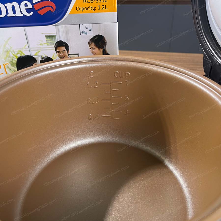 Ảnh thực tế Nồi cơm điện 1.2 lít Bluestone RCB-5512