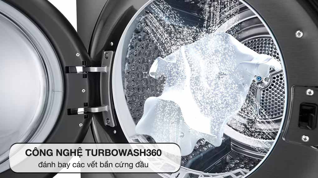 Tháp giặt sấy LG Inverter WT1410NHB