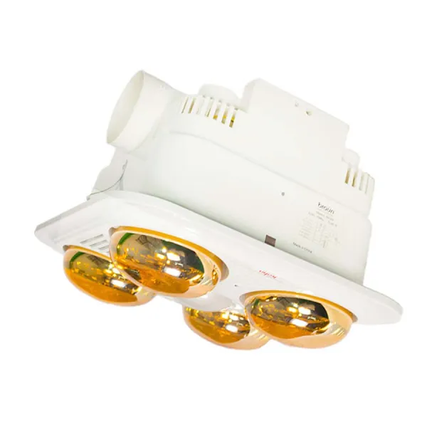 Đèn sưởi nhà tắm Kohn BU04GR 4 bóng