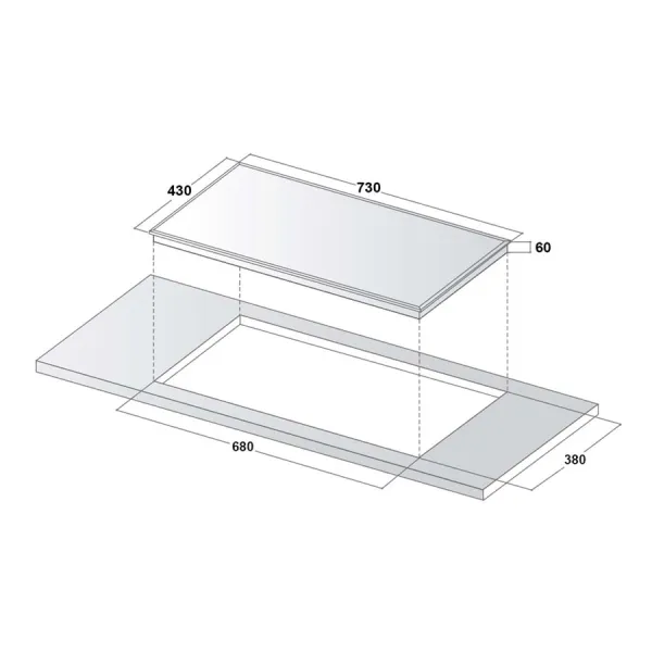 Bếp từ đôi Canzy CZ 6868Plus