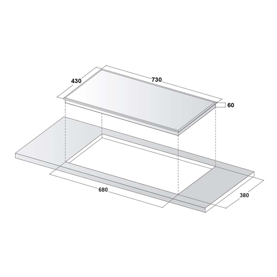Bếp từ đôi Canzy CZ 6868Plus