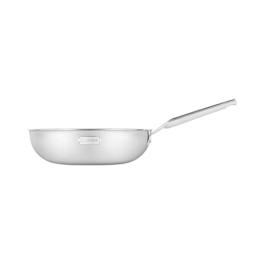 Chảo xào Inox cao cấp 3 lớp đáy liền Elmich Trimax EL-2828 size 28cm