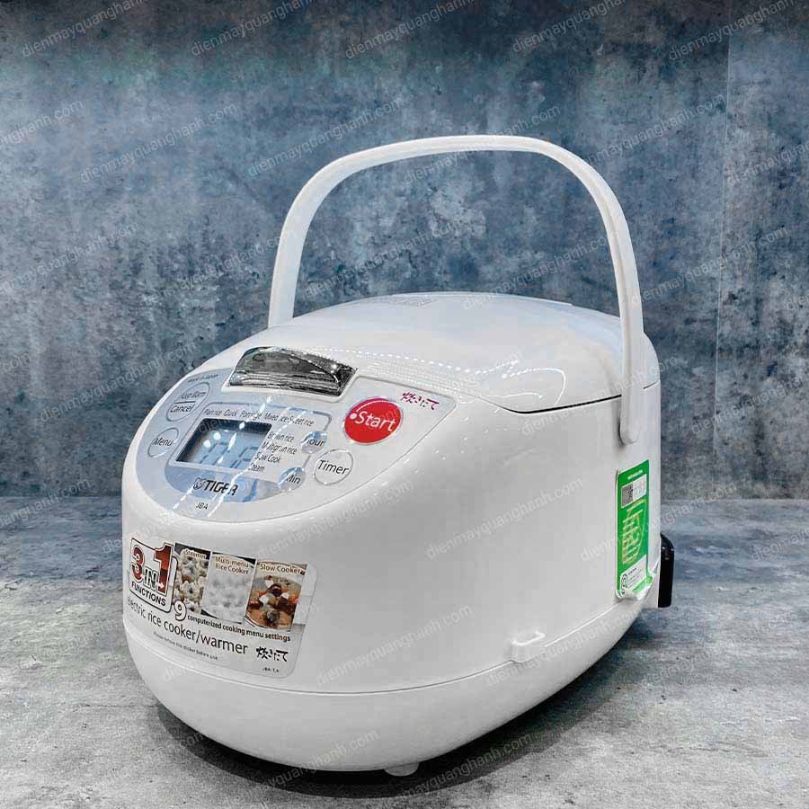 Ảnh thực tế Nồi cơm điện tử Tiger JBA-A10W 1 lít