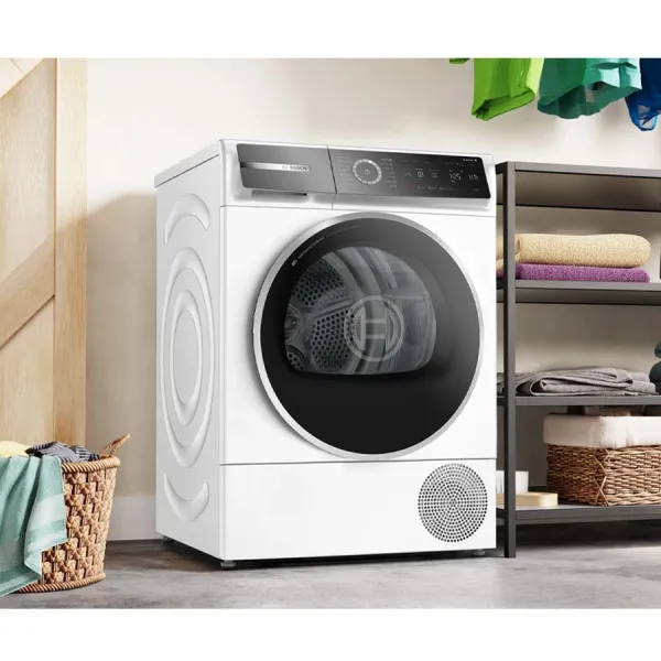 Máy sấy bơm nhiệt Bosch WQB245B0SG 9KG Series 8