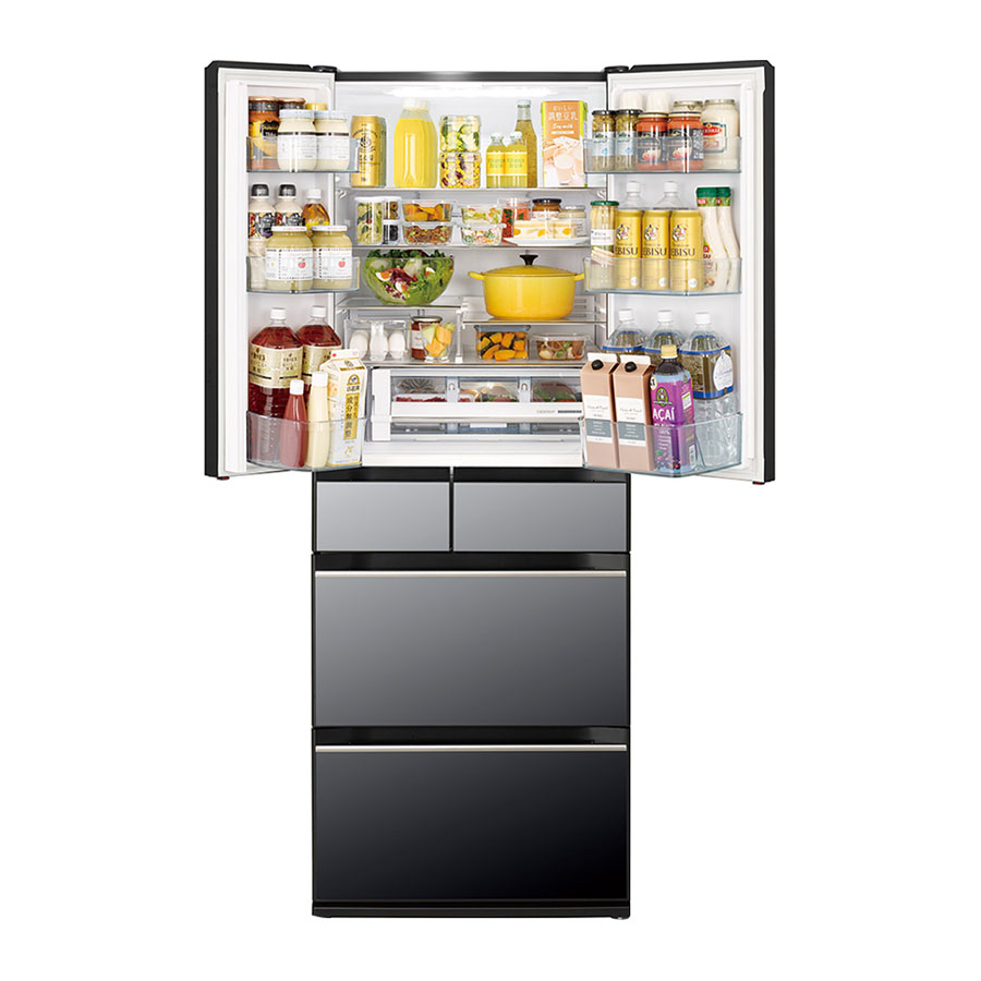 Tủ lạnh Hitachi Inverter 617 lít Multi Door R-HW620RV X