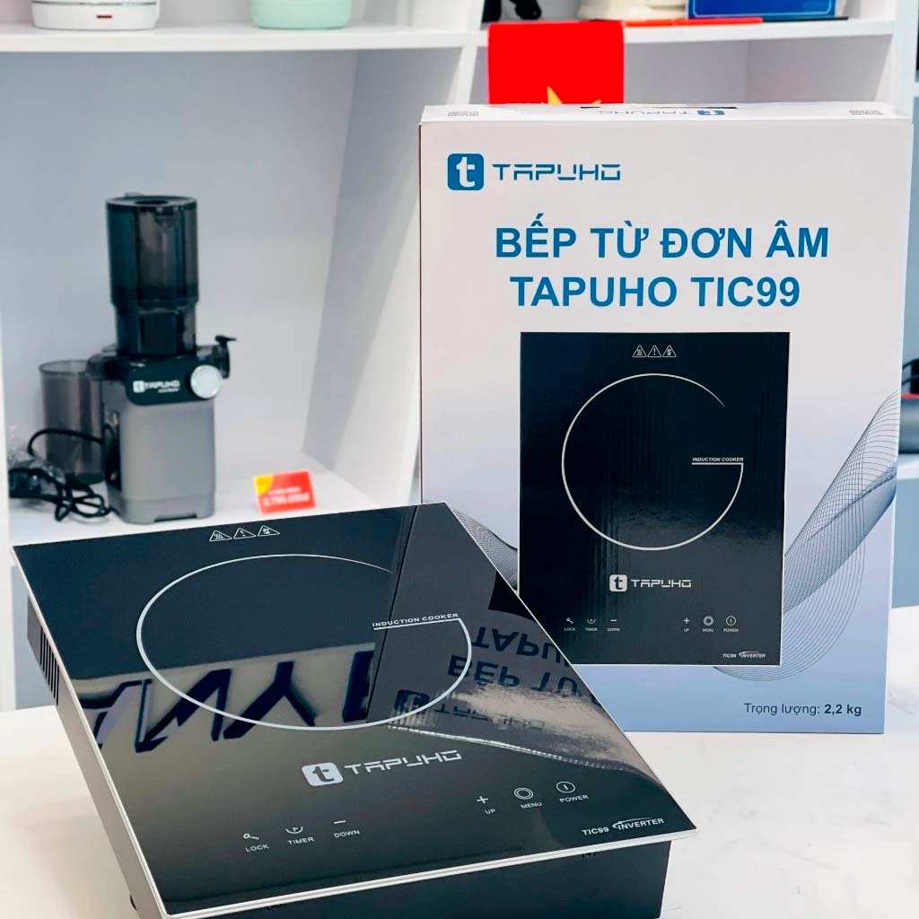 Ảnh thực tế Bếp từ đơn Tapuho TIC39 2000W