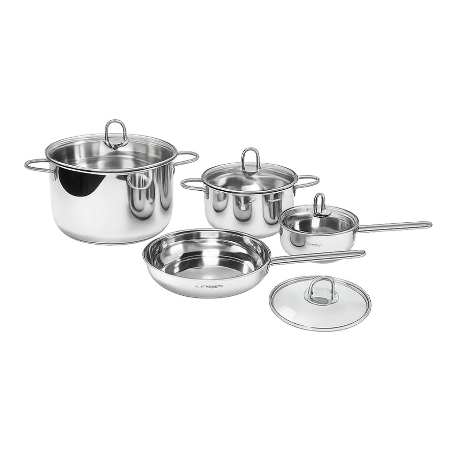 Bộ nồi inox 7 chi tiết Junger JC200