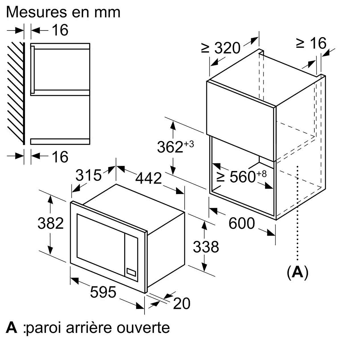 Lò Vi Sóng Âm Tủ Bosch BEL620MB3 Series 2
