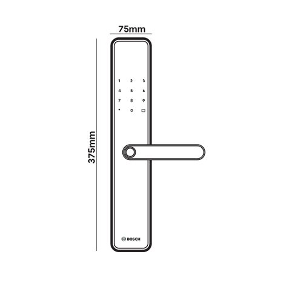 Khóa điện tử Bosch ID40