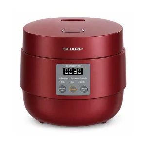 Nồi cơm điện tử Sharp KS-COM100DV-RD dung tích 1 lít