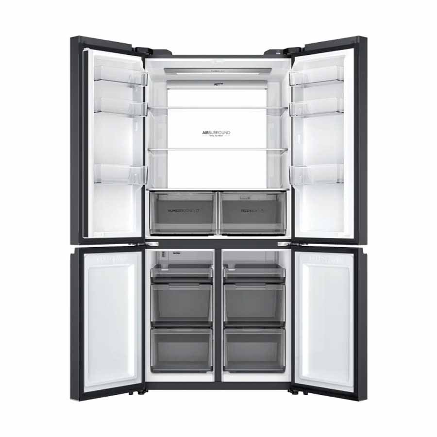 Tủ lạnh Aqua Inverter 660 lít Multi Door AQR-M727XA(GB)U1