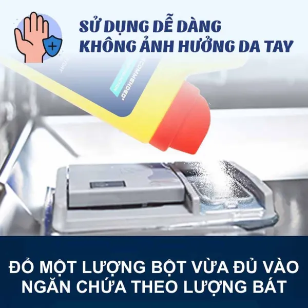 Bột rửa bát Finish Classic 25 Washes 1kg