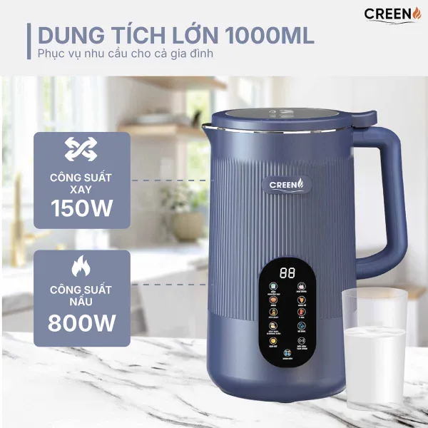 Máy làm sữa hạt Creen CR-1000 Pro
