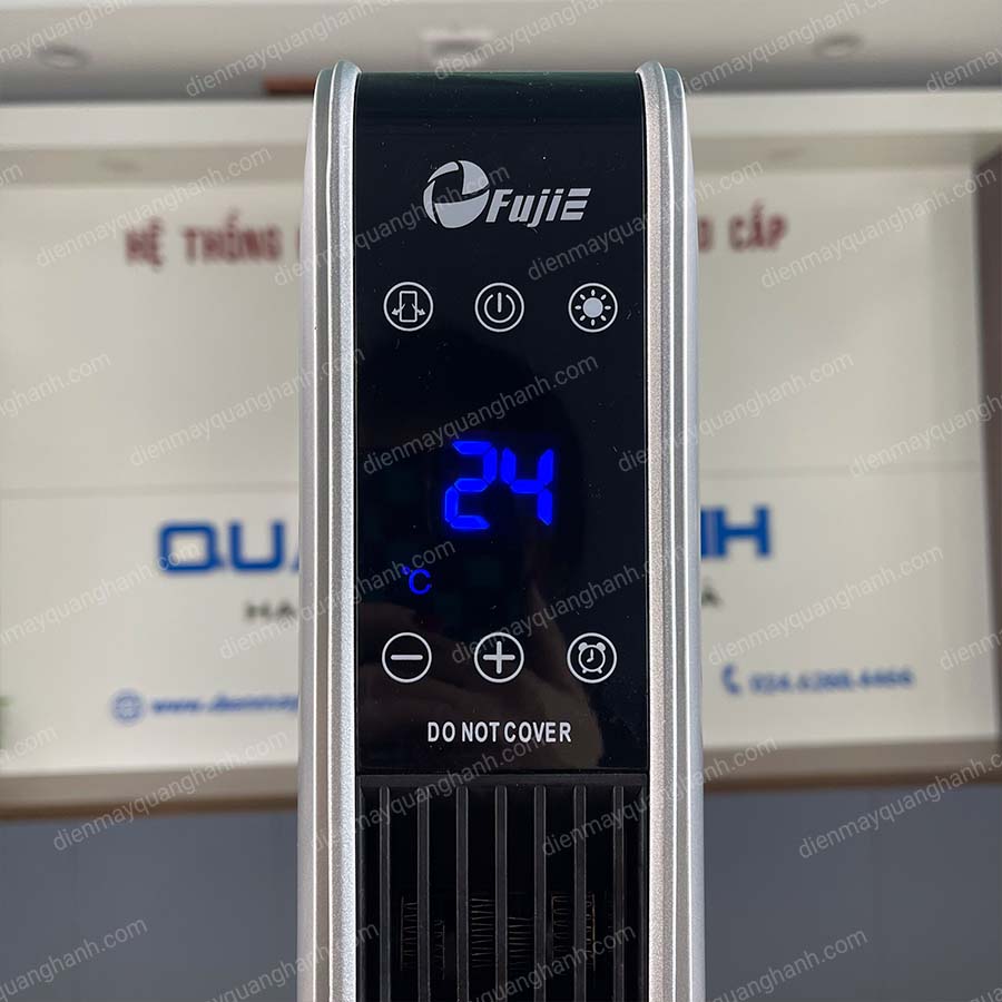 Ảnh thực tế Máy sưởi gốm Ceramic để sàn FujiE CH-2200
