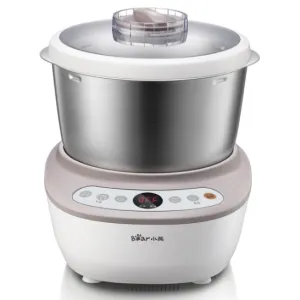 Máy nhào bột tự động 5L Bear  HMJ-A50B1 – silver