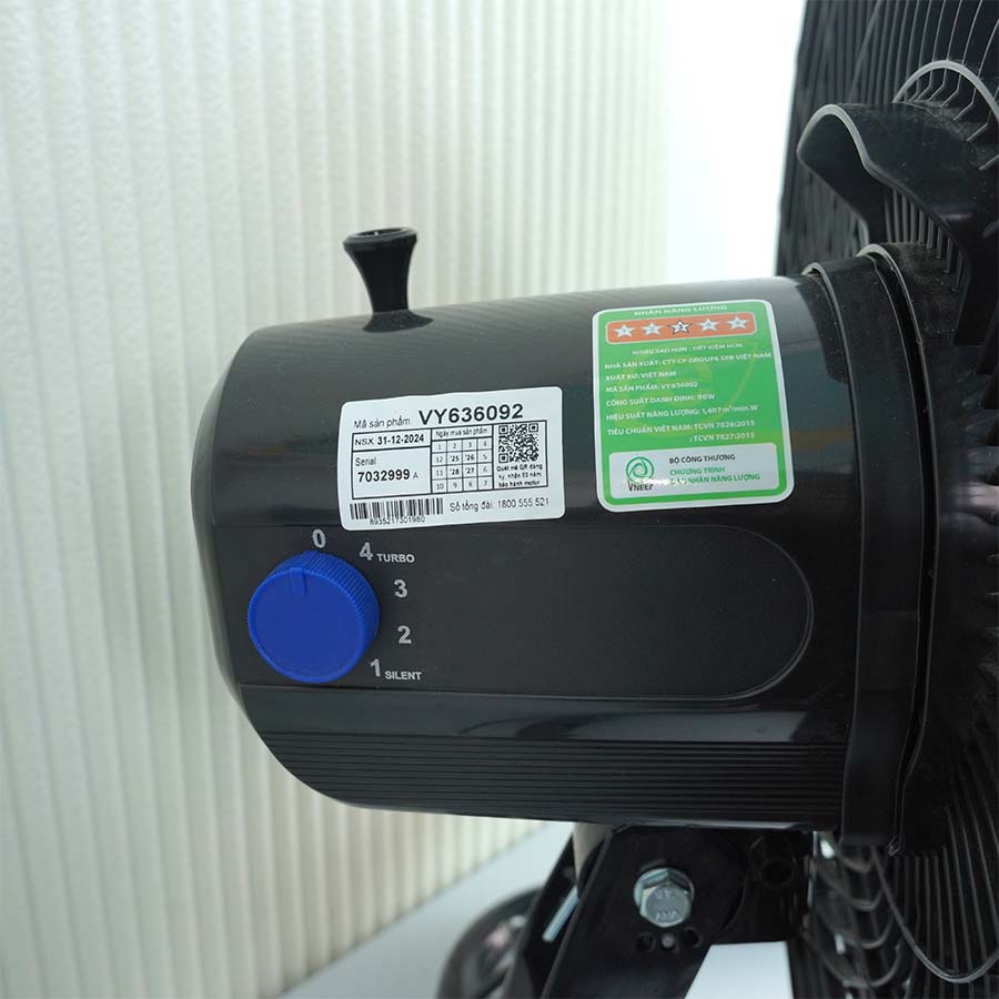 Ảnh thực tế Quạt sàn ASIAVINA Turbo Plus VY636092
