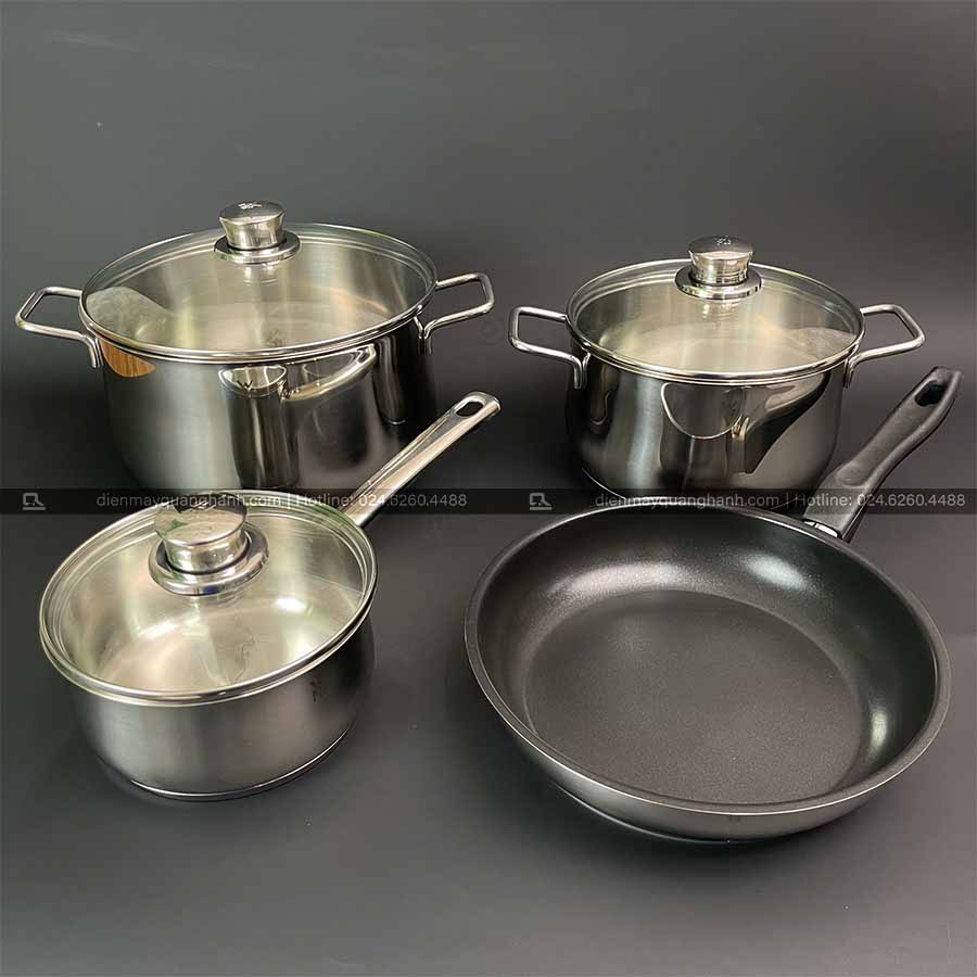 Ảnh thực tế Bộ nồi 4 món WMF Diadem Plus 0730276040