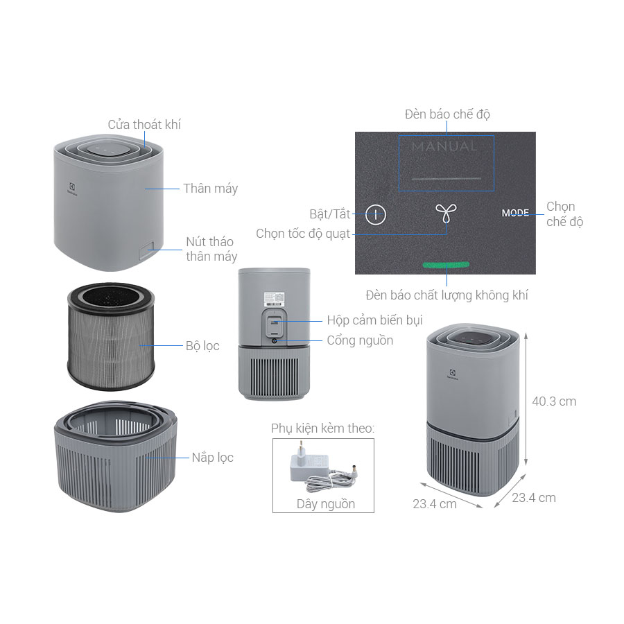 Máy lọc không khí Electrolux EP32-25UGA