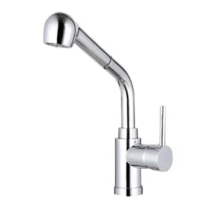 Vòi rửa bát đồng thau mạ Chrome K119T9