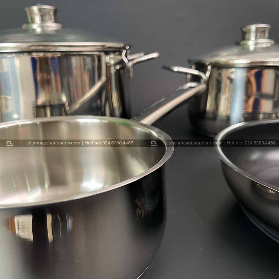 Ảnh thực tế Bộ nồi 4 món WMF Diadem Plus 0730276040
