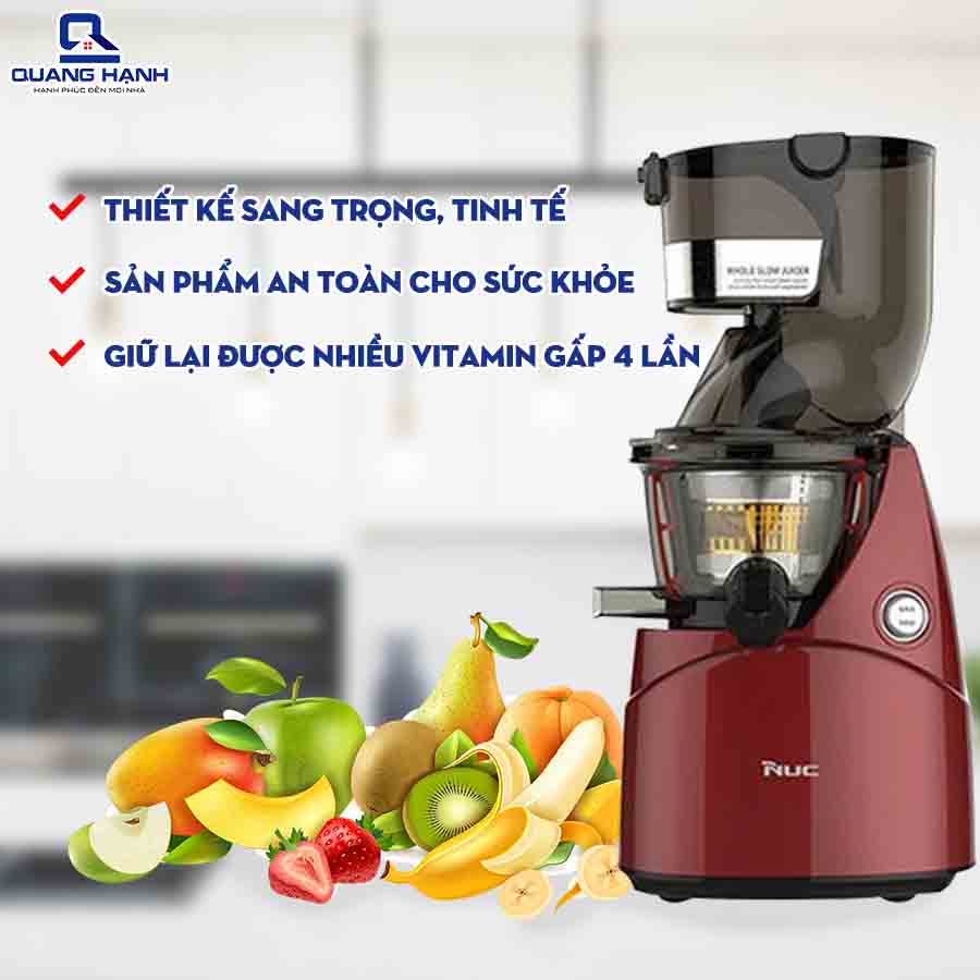 Máy ép chậm Kuving nội địa Hàn-Nuc WSJ-962K