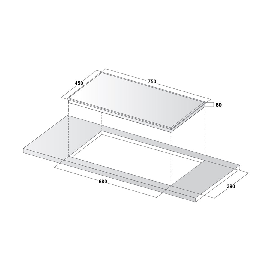 Bếp từ 2 vùng nấu Canzy CZ 939Plus